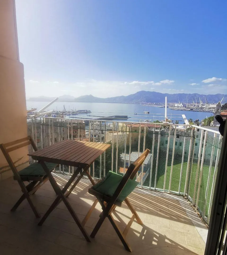 Appartamento Il Balcone Sul Mare - Free Parking & Relax Palermo 0*,